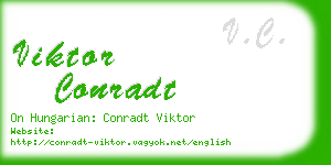 viktor conradt business card